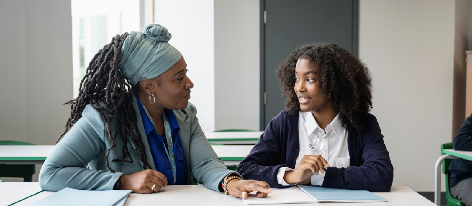 A teacher set an open-door policy to build mental health awareness in her school.