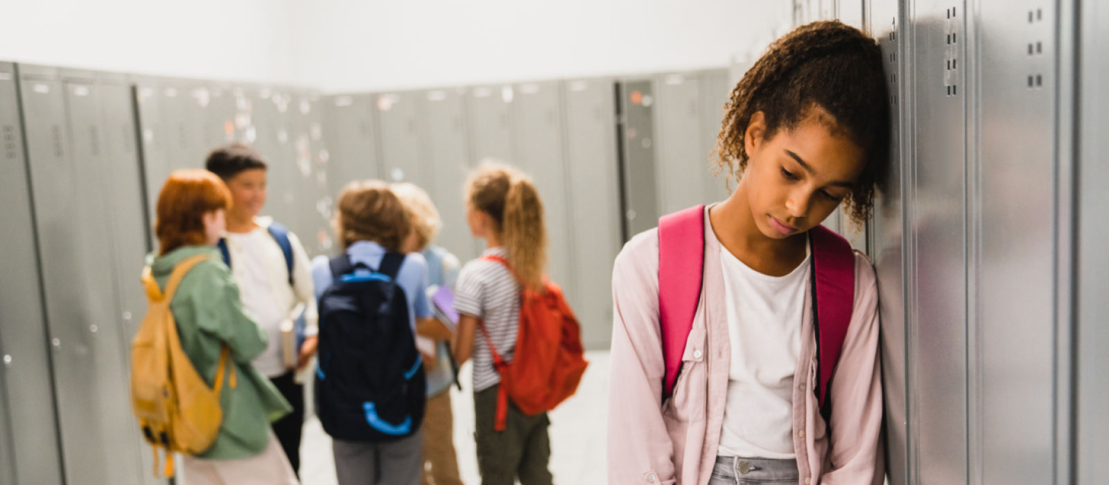 A young girl is experiencing bullying in school.