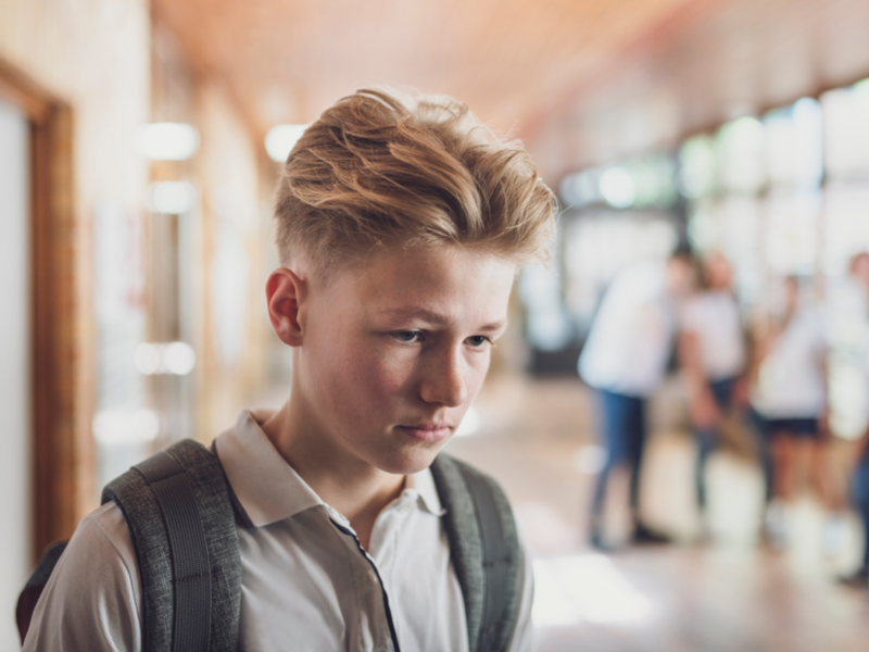 A teenage boy doesn't know if he has nerves or situational anxiety.