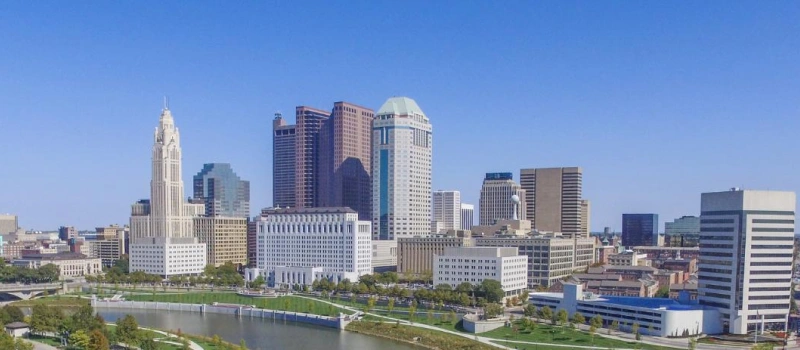 Columbus Ohio cityscape