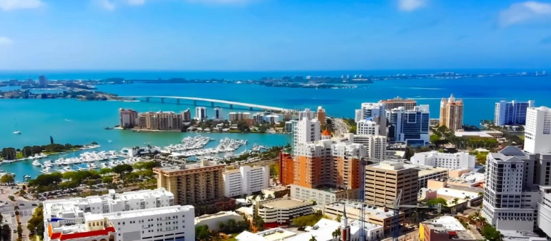 city in Florida along the water