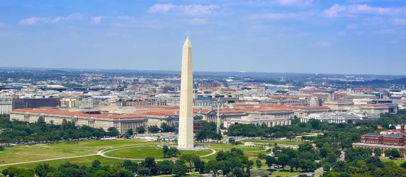 Washington Memorial in Washington DC