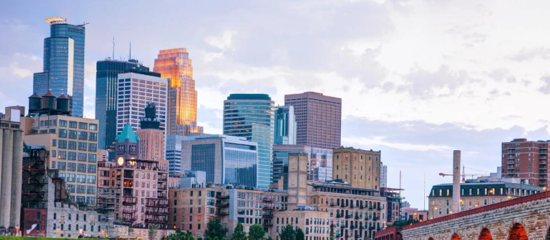 Minneapolis Minnesota cityscape