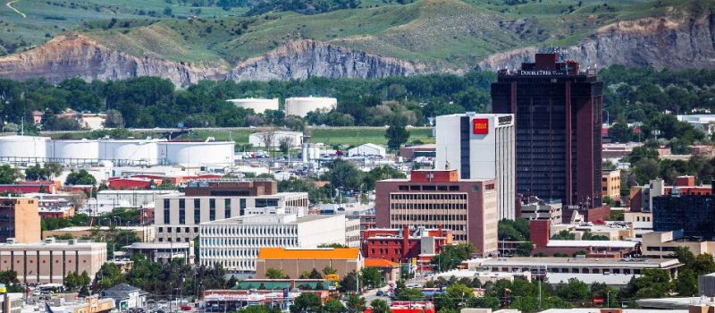 Billings with a backdrop of mountains.