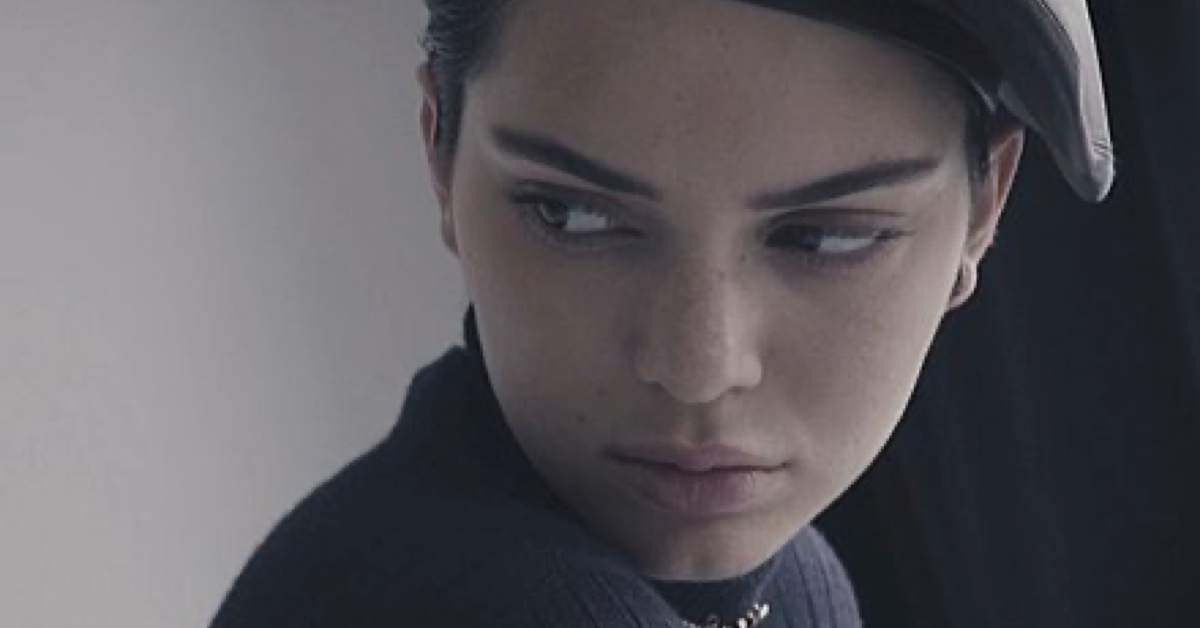 Kendall Jenner contemplating her mental health