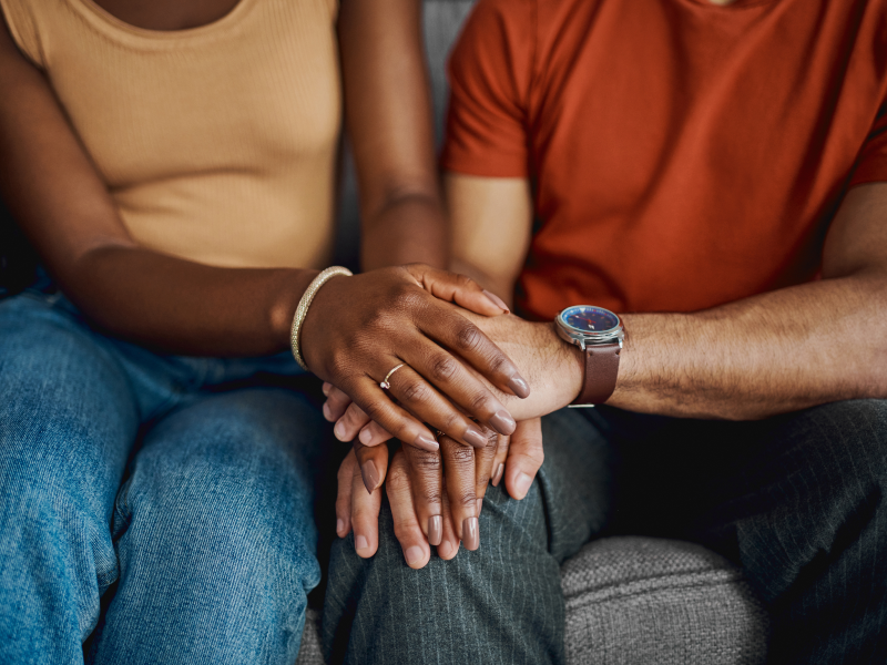 Teen talking with their parent about getting over their favorite person