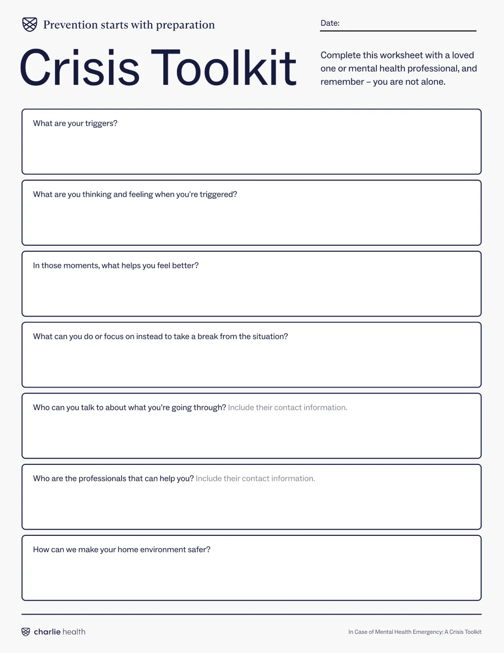 Cover of crisis toolkit