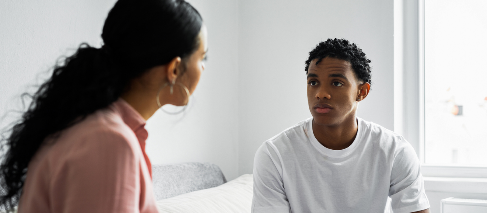 A young male seeks therapy for depression following a breakup. He is learning ways to heal from depression after a breakup.