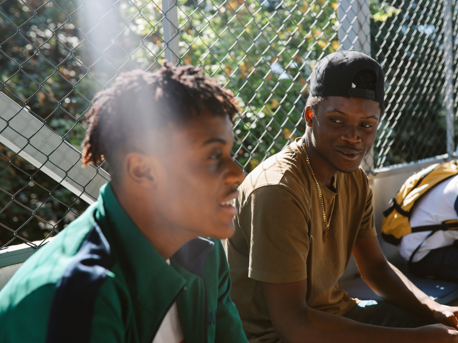 A young man has depression and his friend is learning what to say to someone with depression.