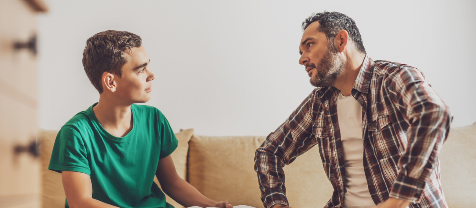 A young boy and his father are in therapy for discussing emotional incest.