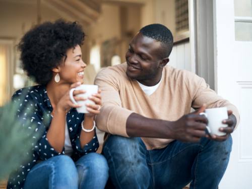 A young couple doesn't know if they are in love or if it is a trauma bond.