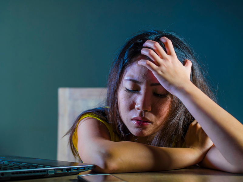 A young girl doesn't know if her thoughts are intrusive or impulsive.