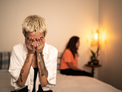 A young couple is wanting to fix their toxic relationship.