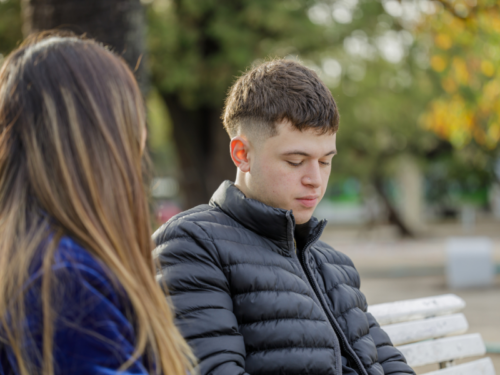 A young woman is learning how to deal with a negative friend in her life.