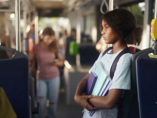 A teenager is learning how to deal with people who don't like you.