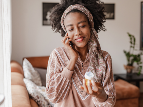 A young woman calls her psychiatrist to see if she can drink alcohol while on Adderall?