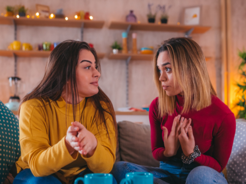 A woman is dealing with the toxic person in her life.