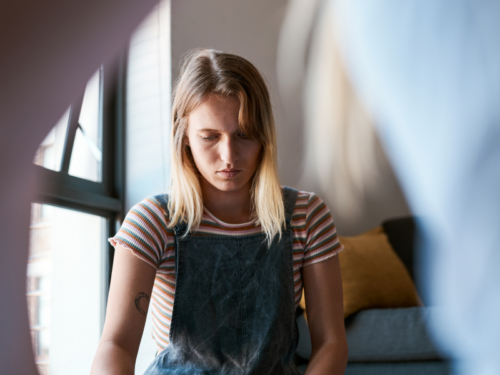A woman wonders how to stop overthinking everything in her relationship with her partner.