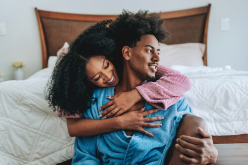 Young coupe in a relationship