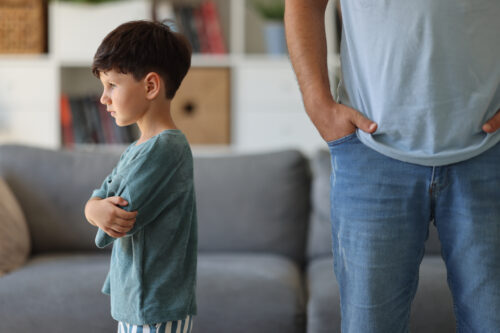 Child who suffers from reactive attachment disorder.